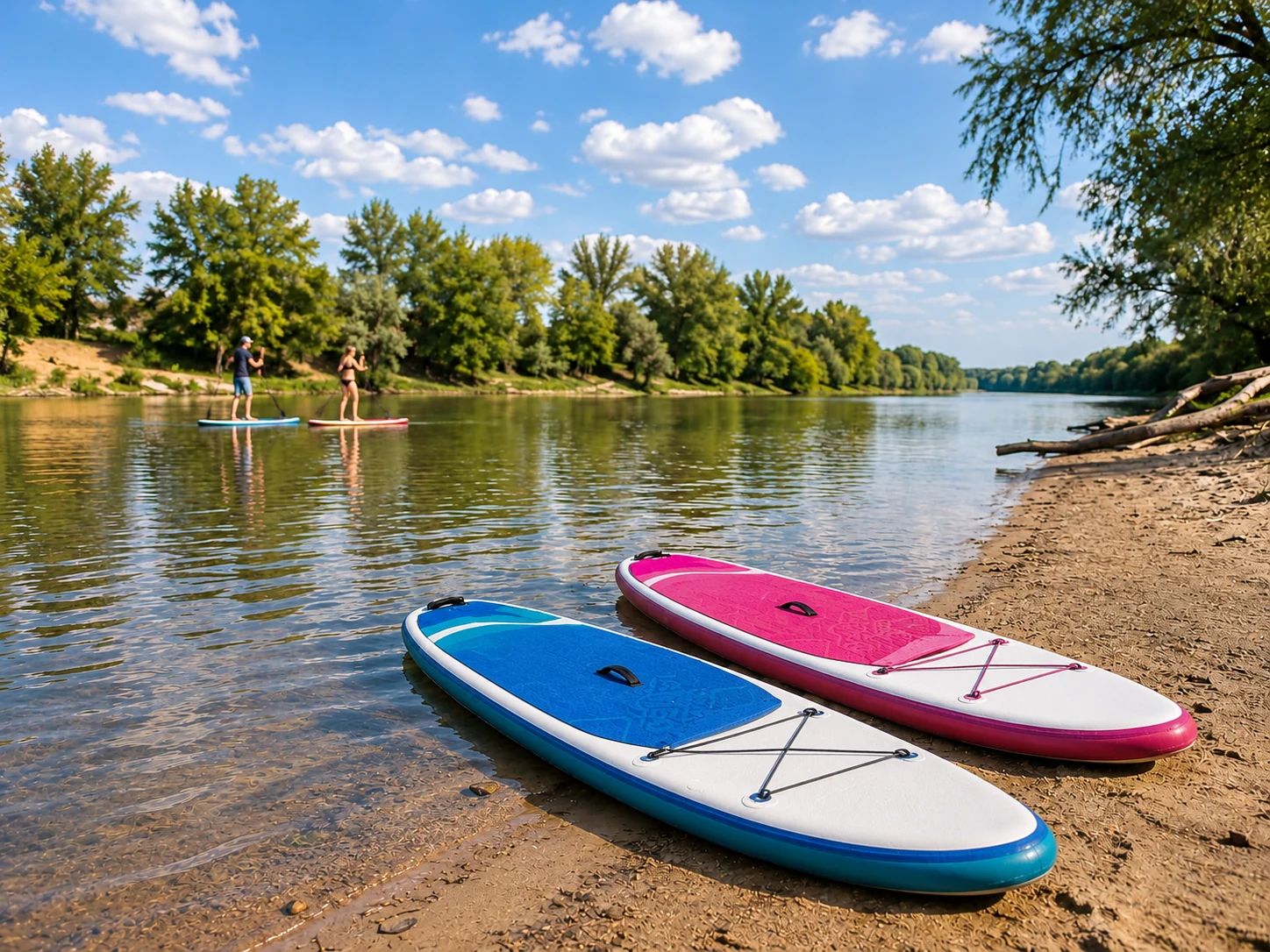 Kam na paddleboard pri Nových Zámkoch